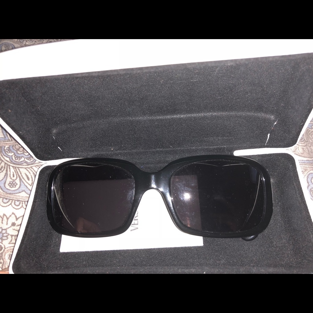 Versace sunglasses with case
